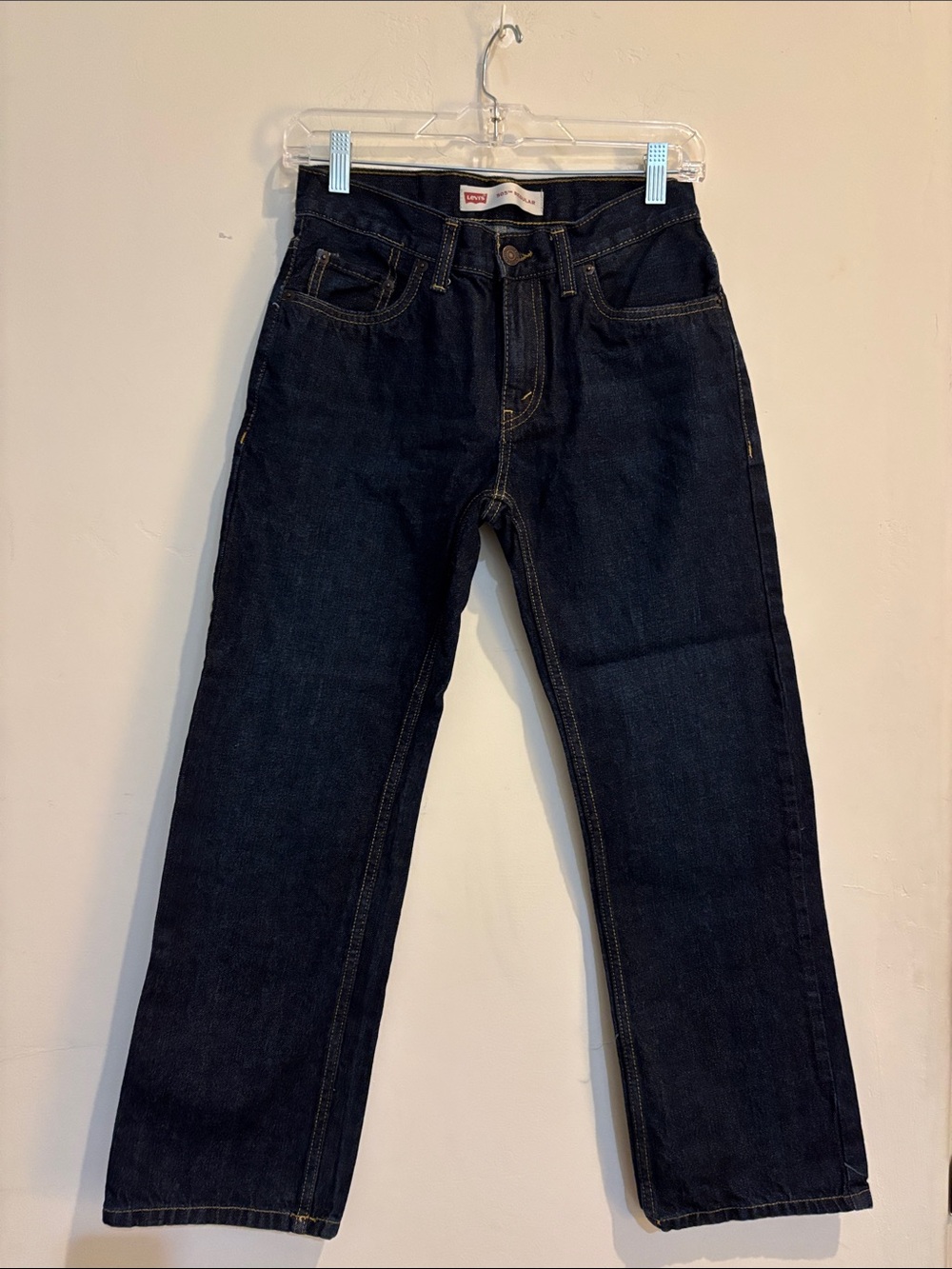 Levi's boys Indigo Straight Jeans 14R 27x27